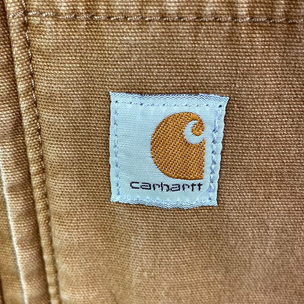 Carhartt Crawford Bomber Jacket Womens Large Relaxed fit Rugged Pockets Workwear - Picture 3 of 9